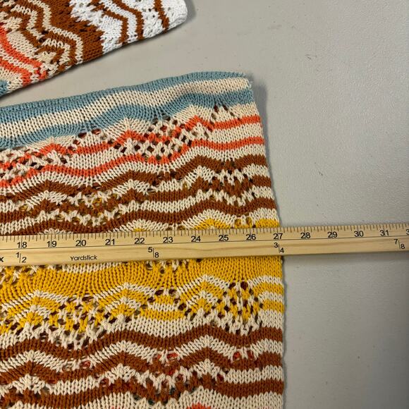 Cato Women's Medium Multicolor Knitted Breathable Lightweight Pullover Sweater - Picture 7 of 10